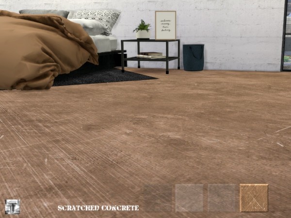  The Sims Resource: Scratched Concrete Floor by .Torque