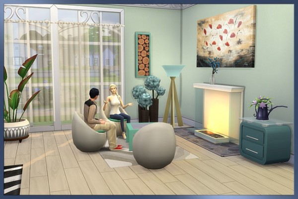  Blackys Sims 4 Zoo: Valeria livingroom