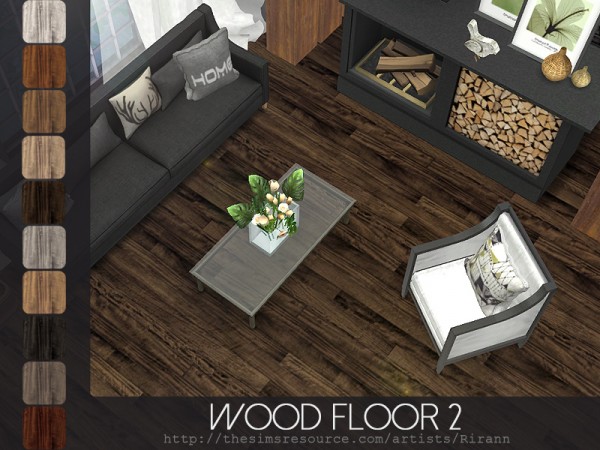  The Sims Resource: Wood Floor 2 by Rirann