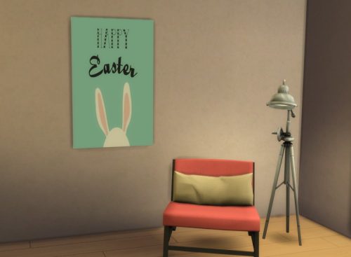  Chillis Sims: Easter Painting