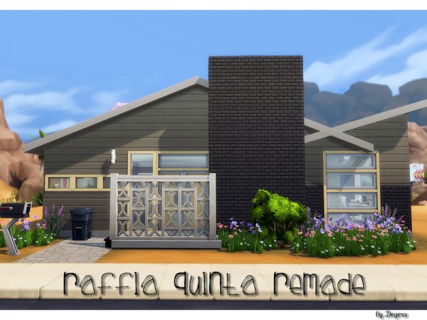  The Sims Resource: Raffia Quinta Remade by Degera