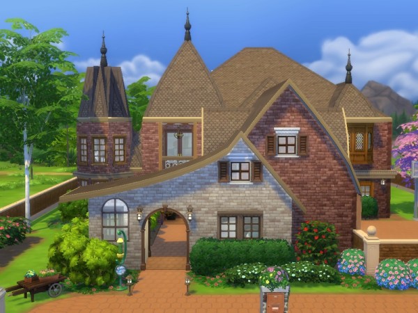  The Sims Resource: Buxton Chateau by silentapprentice