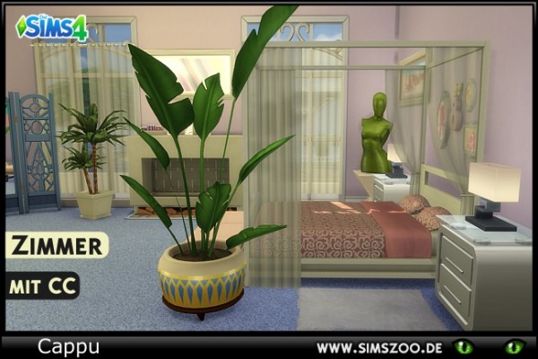  Blackys Sims 4 Zoo: Valeria bedroom