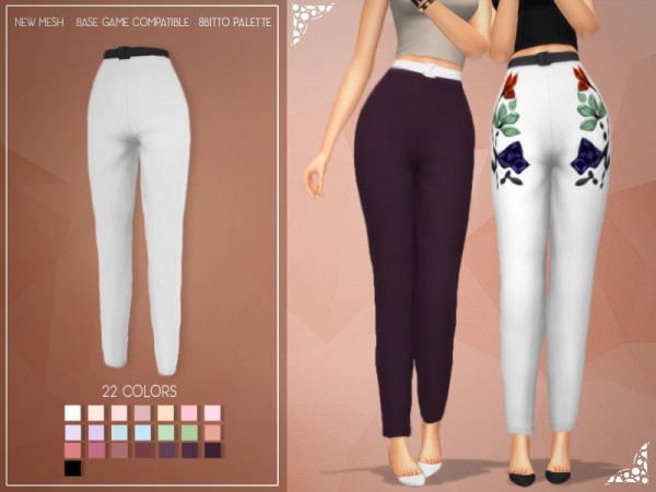  The Sims Resource: Enrique`s  Kimb Pants by Jruvv