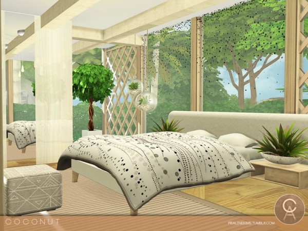  The Sims Resource: Coconut house by Pralinesims