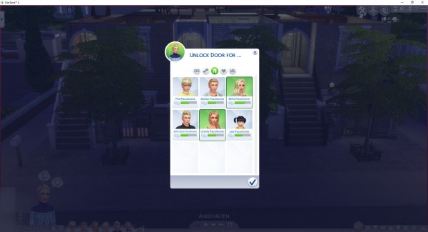  Mod The Sims: Open Door for chosen Sims by LittleMsSam