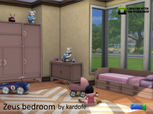  The Sims Resource: Zeus bedroom by Kardofe