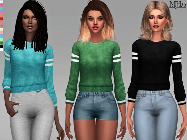  The Sims Resource: Layla Sweaters by Margeh 75