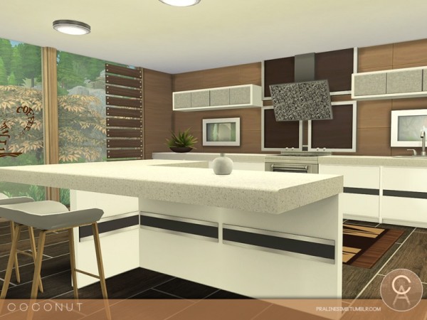  The Sims Resource: Coconut house by Pralinesims