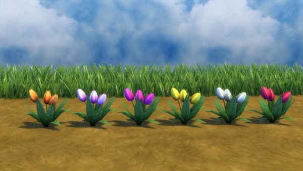  Mod The Sims: Amsterdam Tulips by Snowhaze