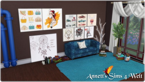  Annett`s Sims 4 Welt: Modern Painting
