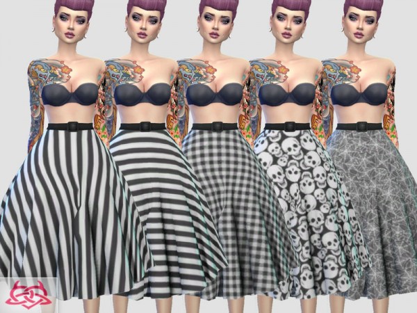  The Sims Resource: Vintage Basic skirt recolor 3