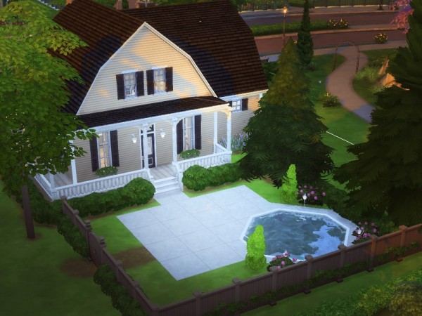  The Sims Resource: Spring Breeze House   NO CC! by melcastro91