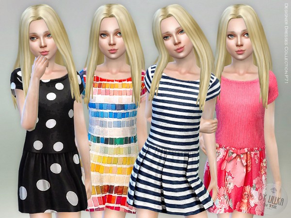  The Sims Resource: Designer Dresses Collection P71 by lillka