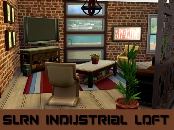  The Sims Resource: SLRN Industrial Loft by selarono