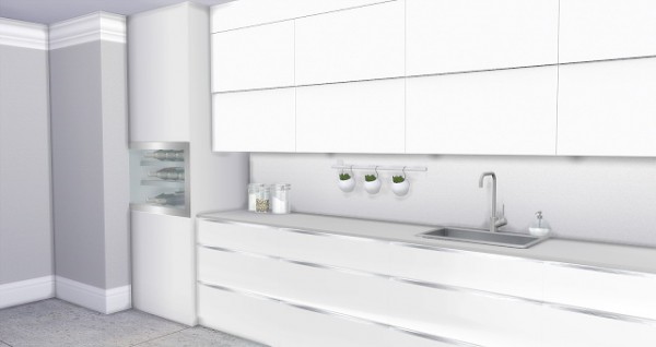  Liney Sims: Modern White Kitchen