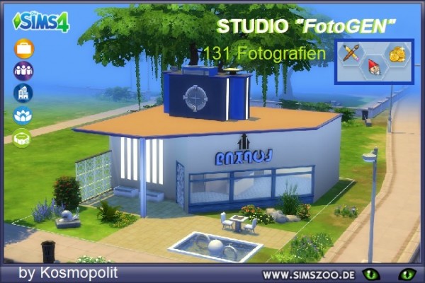  Blackys Sims 4 Zoo: Studio Foto gen by Kosmopolit