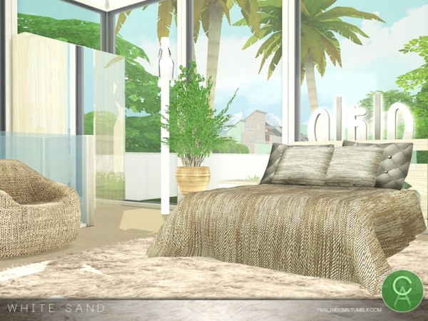  The Sims Resource: White Sand house by Pralinesims