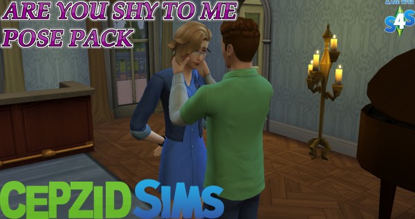 Simsworkshop: Are You Shy To Me  Pose pack by cepzid