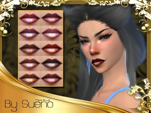 The Sims Resource: Milisa Lipstick by Maria lacroix