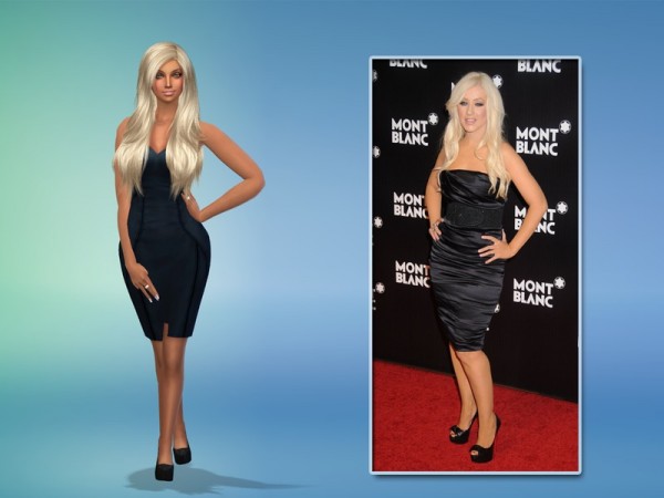  The Sims Resource: Christina Aguilera by sand y