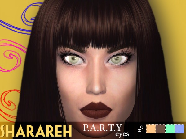  The Sims Resource: Sharareh: P.A.R.T.Y eyes