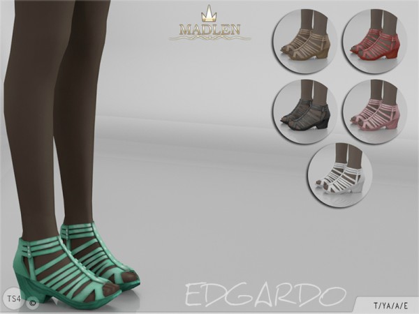  The Sims Resource: Madlen Edgardo Shoes by MJ95