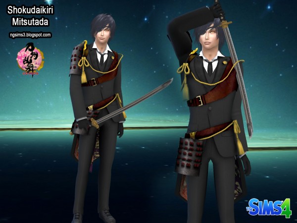  NG Sims 3: Shokudaikiri Mitsutada and Ookurikara