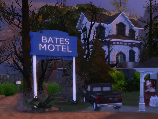  The Sims Resource: Bates Motel Bedroom by Angela