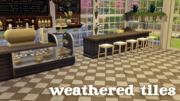  Hamburgercakes: Weathered Tiles