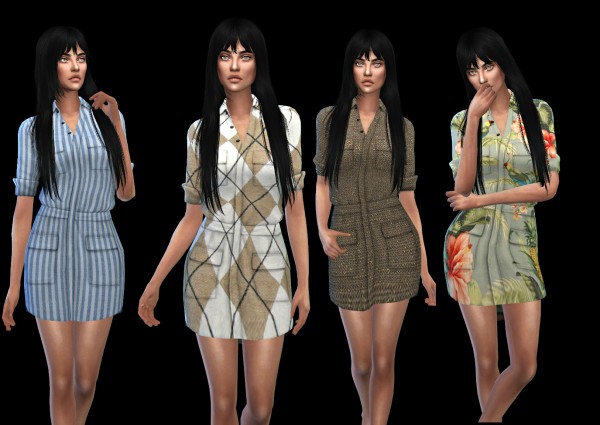  Leo 4 Sims: Lori Dress