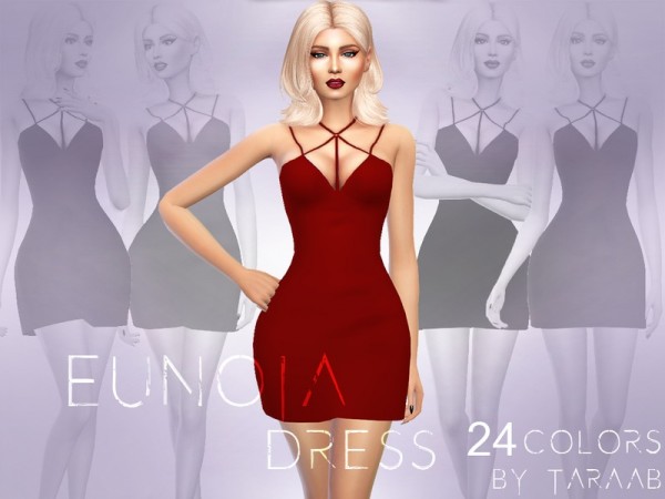  The Sims Resource: Eunoia Dress by taraab