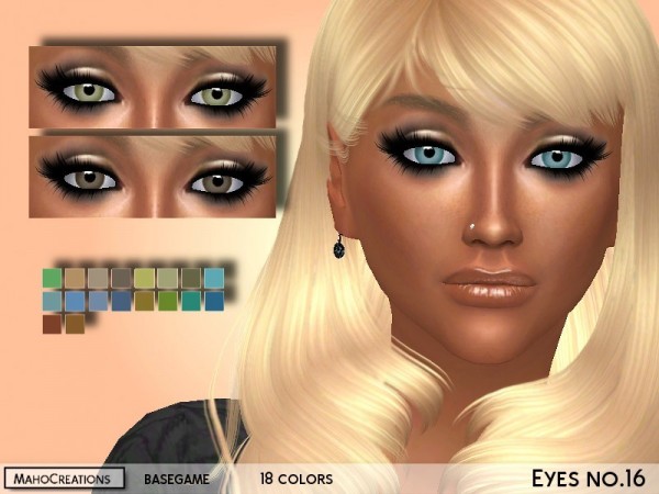  The Sims Resource: Eyes No.16 by MahoCreations