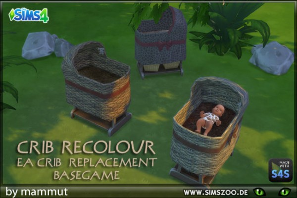  Blackys Sims 4 Zoo: Crib Nature Default by mammut