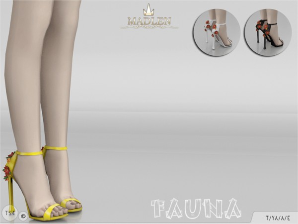  The Sims Resource: Madlen Fauna Shoes by MJ95
