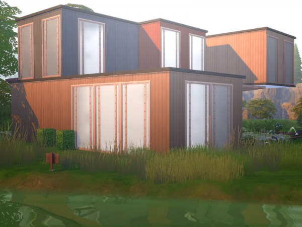  The Sims Resource: Introverted Eco Living Container by .Torque