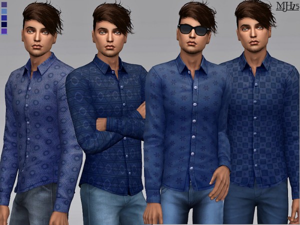  The Sims Resource: Cody Shirts by Margeh 75