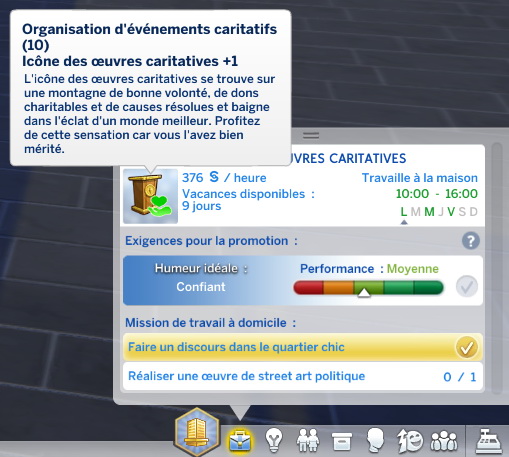  Mod The Sims: Promotions after level 10 by Selliato