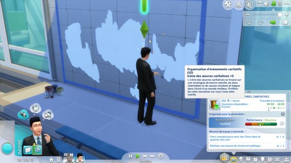  Mod The Sims: Promotions after level 10 by Selliato