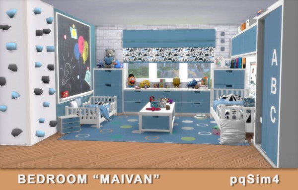  PQSims4: Maivan bedroom
