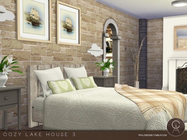  The Sims Resource: Cozy Lake House 3 by Pralinesims