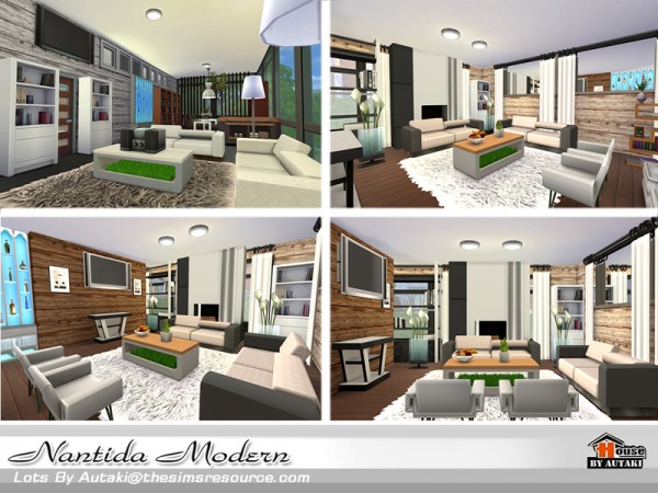  The Sims Resource: Nantida Modern by Autaki