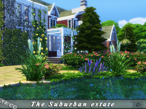 The Sims Resource: The Suburban estate by Danuta720