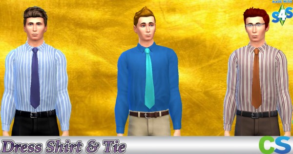  Simsworkshop: Dress Shirt and Tie by cepzid