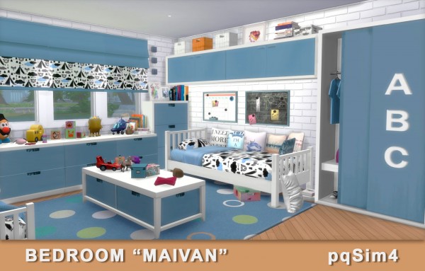  PQSims4: Maivan bedroom