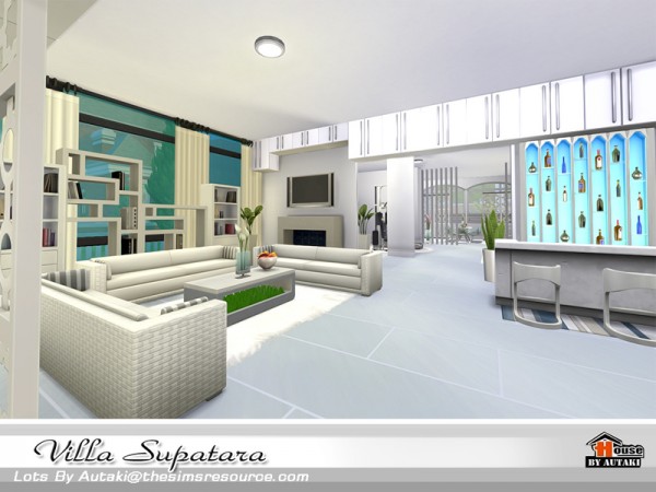  The Sims Resource: Villa Supatara No CC by Autaki