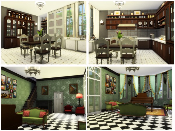  The Sims Resource: The Suburban estate by Danuta720