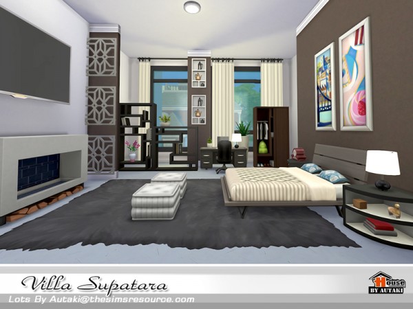  The Sims Resource: Villa Supatara No CC by Autaki