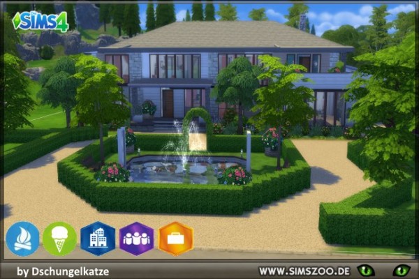  Blackys Sims 4 Zoo: Sims Street 2 by Dschungelkatze