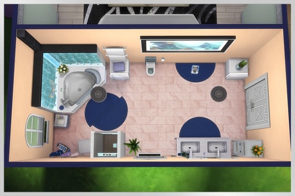  Blackys Sims 4 Zoo: Valeria bathroom by Cappu